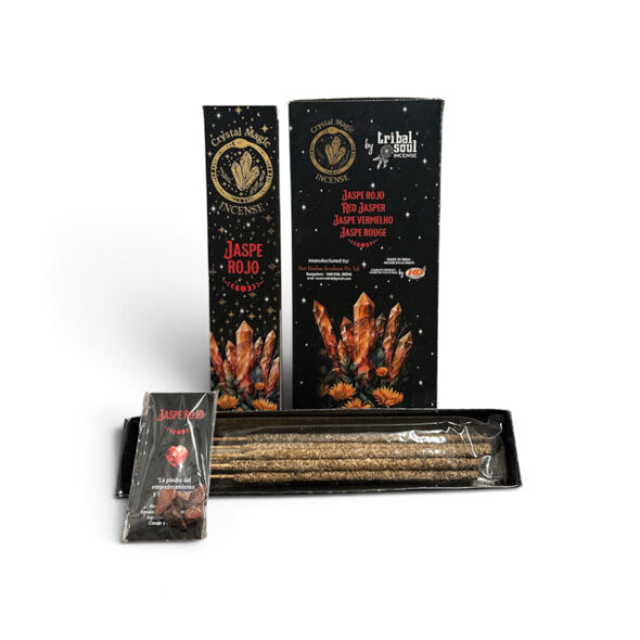 CRYSTAL INCENSE -DIASPRO ROSSO